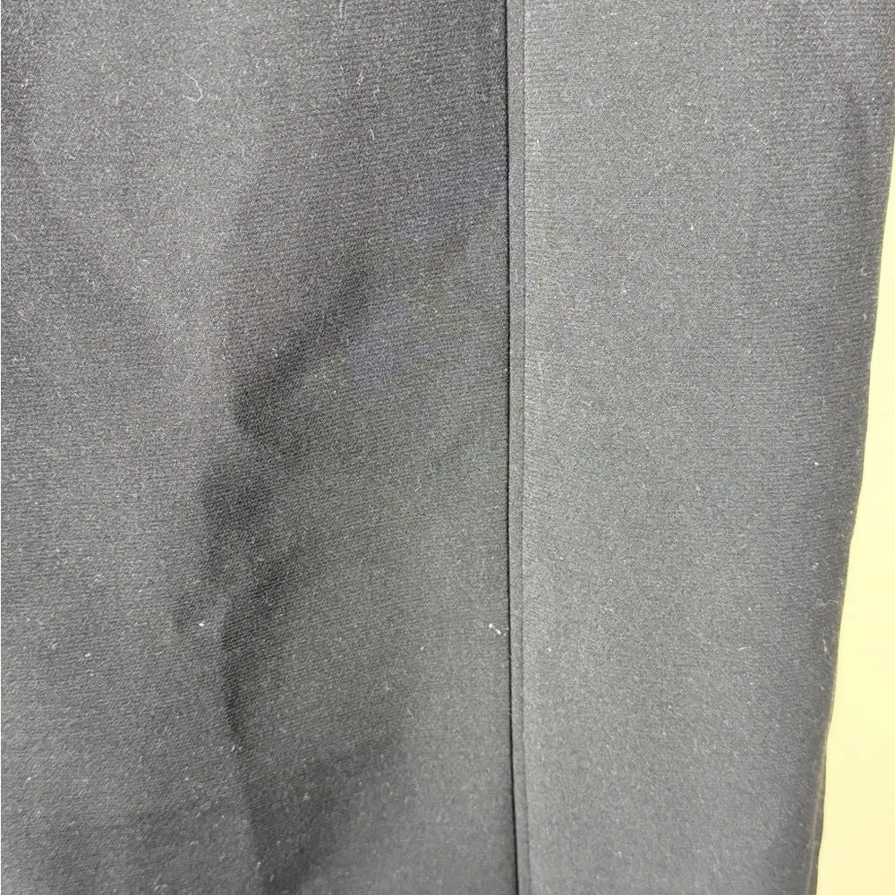 White House Black Market Black Lace-Up High-Waist Pencil Skirt